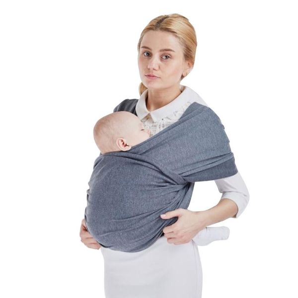 

carriers, slings & backpacks multifunctional born infant sling wrap baby stretchy carrier backpack front holding shoulder belt x-shaped carr