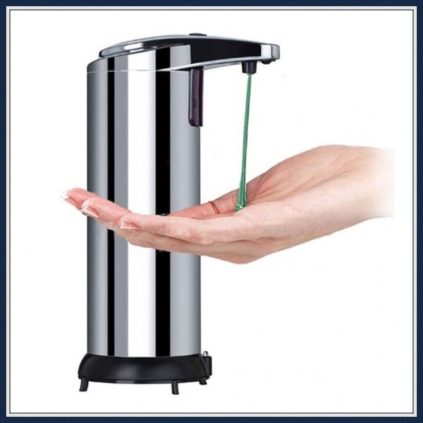 

est automatic soap dispenser 250ml stainless steel handtouchless ir sensor liquid dispensers drop
