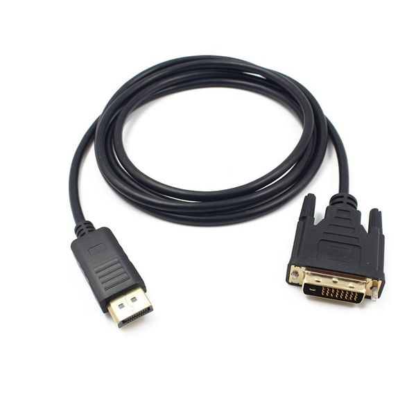 

mini display port male to adapter 1.8m dp dvi-d 24+1pin cable converter for macbook monitor video cables & connectors