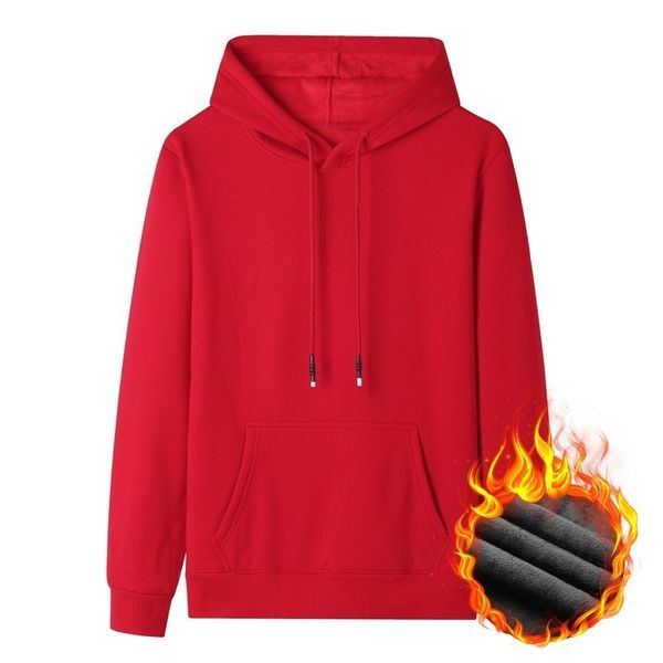 

men casual men's tracksuits autumn winter pure cotton plush sweater youth sports simple fashion, Gray