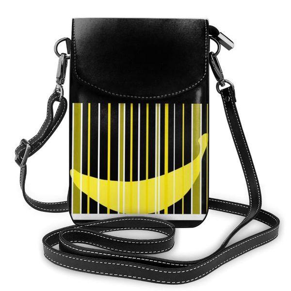 

evening bags banana shoulder bag outdoor leather women female fashion vintage purse