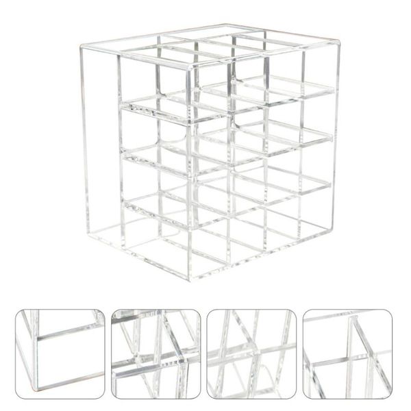 

storage boxes & bins 1pc deskcosmetics box compartment organizer lipstick