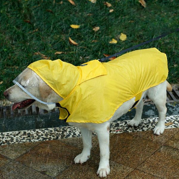 

dog apparel pet waterproof raincoat portable raining coat breathable lightweight rain out clothes for small supplies
