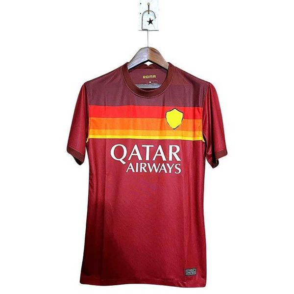 

2020-2021 Season Roma Football Soccer Dzeko Home Jersey, No customization