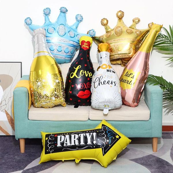

party decoration big decorations birthday wedding supplies collection champagne goblet balloon helium