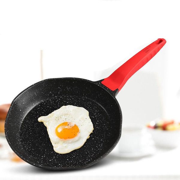 

pans small frying pan non-stick steak pot mini omelette induction cooker universal kitchen cast iron
