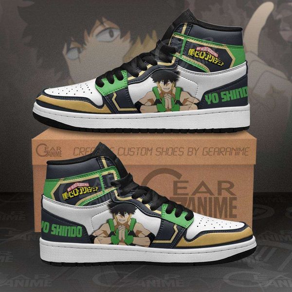 

yo shindo sneakers my hero academia anime sport shoes
