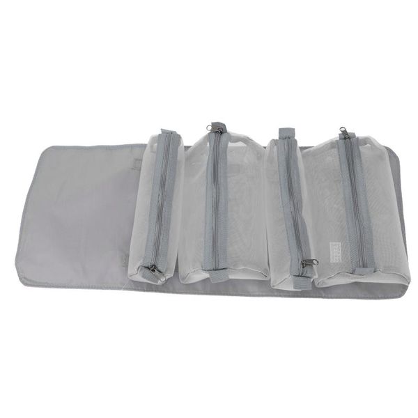 

storage bags 1pc detachable makeup bag 4-in-1 waterproof folding