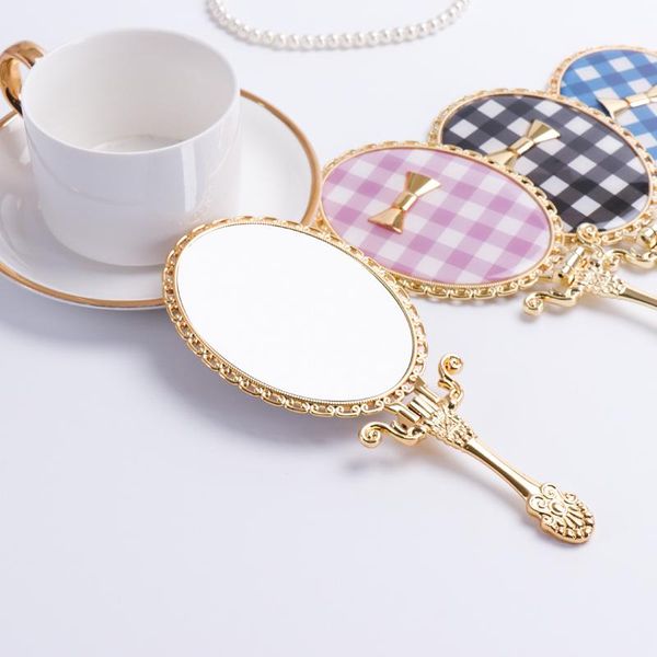 

frames fairy hand-held mirror easy to carry makeup artifact send girls owen retro internet celebrity