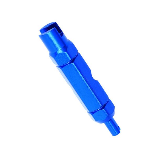 

tools american-style gas nozzle wrench core tool french mouth tire tube extension disassembly blue