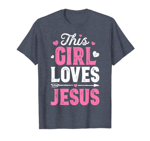

this girl loves jesus t shirt christian women faith tee gift, White;black