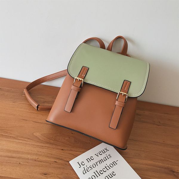 

women school fashion quality womens samll backpack books lady handbag leather bags