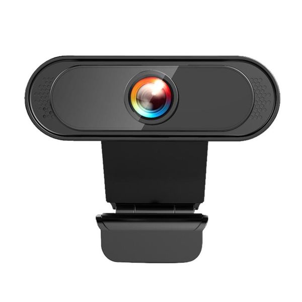 

webcam microphones full hd video camera for pc usb plug wide-angle live online course webcams