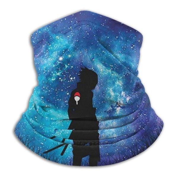 

scarves sasuke moon design cycling motorcycle headwear washable scarf neck warmer face mask madara itachi rinnengan sharingan, Blue;gray