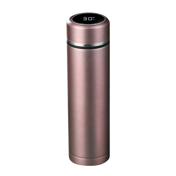 

water bottles coffee cup stainless steel business travel temperature display vacuum insulated camping home office bottle outdoor drink