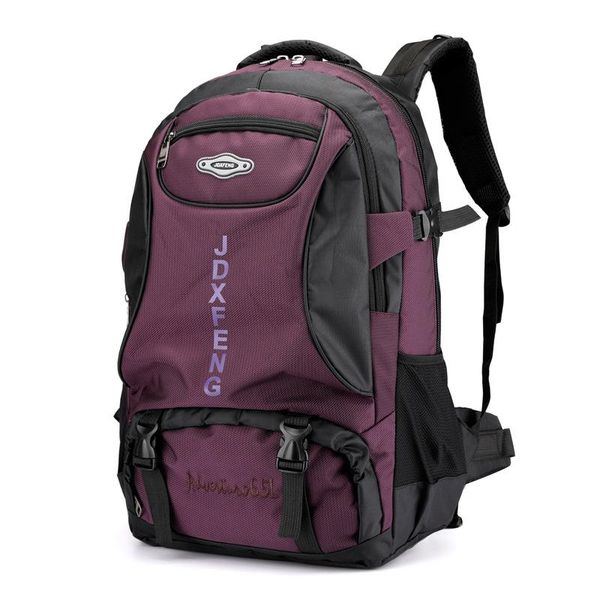 Outdoor -Taschen 60L wasserdichte Wanderschack Sport Rucksack Großer Kletterbeutel Unisex Camping Trekking -Reisen Frauen Frauen