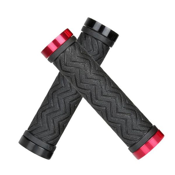 

bike handlebars &components mountain bilateral lock non-slip -absorbing grip cover wear-resistant tpr riding accessories bicycle