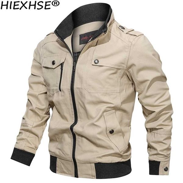 

men's function of the wind brand jacket casual streetwear tactical bomber windbreaker jackets autumn winter 211214, Black;brown