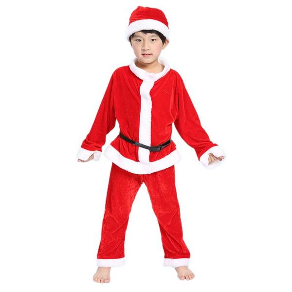 

christmas decorations kids santa claus cosplay costume outfit for man boy party year fancy dress clothes set