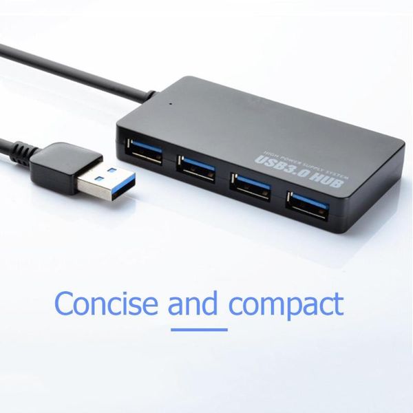

hubs cy304 portable high speed usb expander 4 usb3.0 port 5gbps hub for pc lapclassic colors and simple durable design
