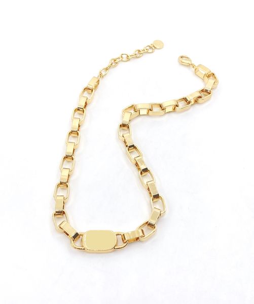 

d home fashion trend designer women's copper high street necklace, Silver