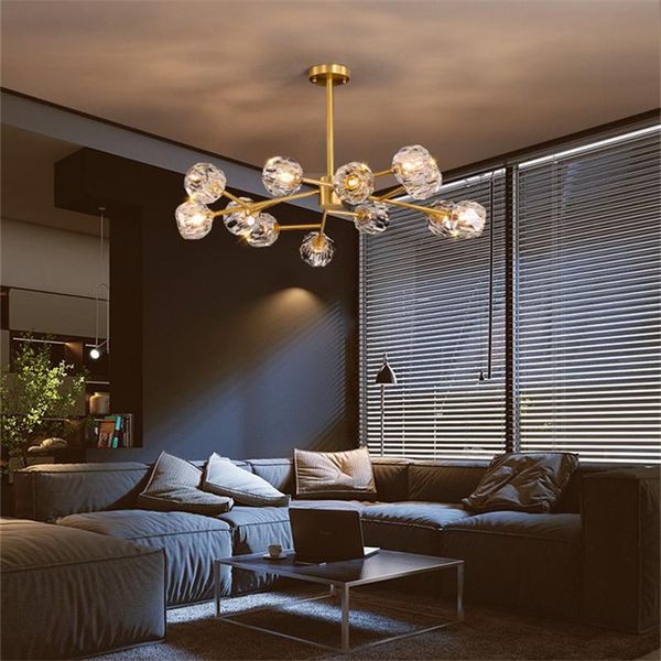 

chandeliers post-modern crystal chandelier for living room dining personality luxury creative lighting el bedroom lamp