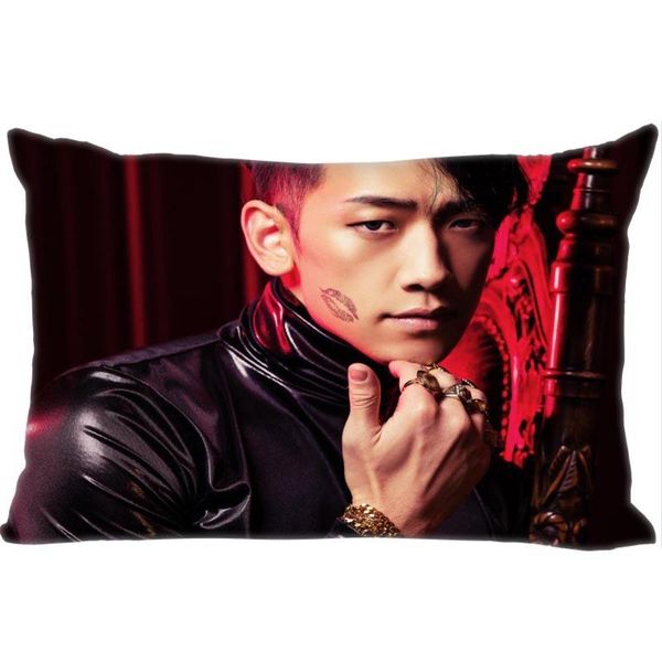 

pillow case custom kpop rain rectangle pillowcase zipper dakimakura classic size 35*45cm diy gift
