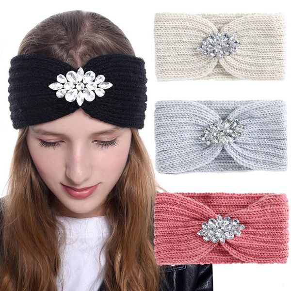 

kajeer women knitted patchwor knit headbands female winter warm fashion head wrap hairband ladies wide hair accessories