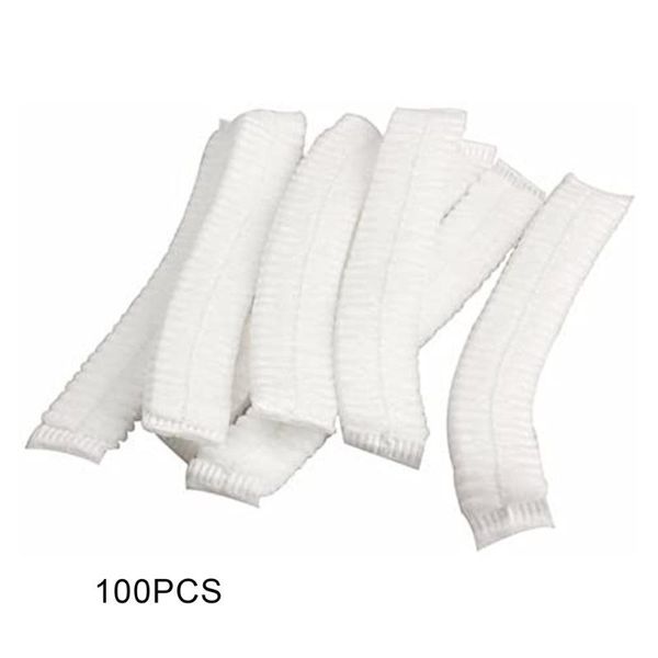 

clothing & wardrobe storage 100pcs disposable hat round non-woven headgear dust-proof chef factory workshop anti-hair fall cap