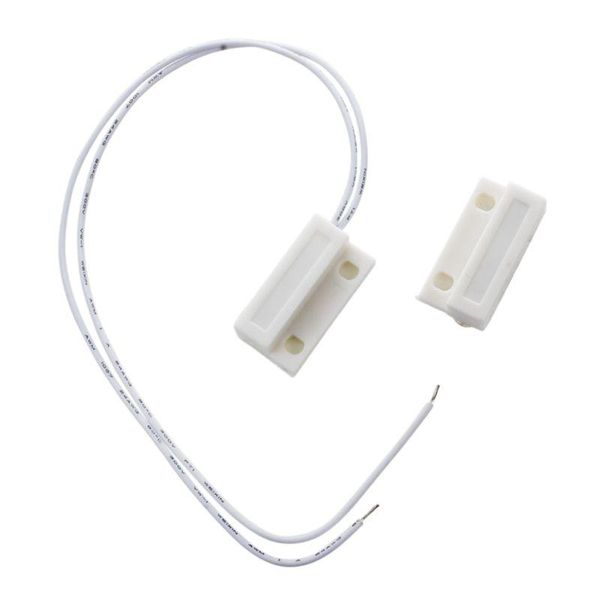 

white door window contacts magnetic reed switch sensor catches & closers