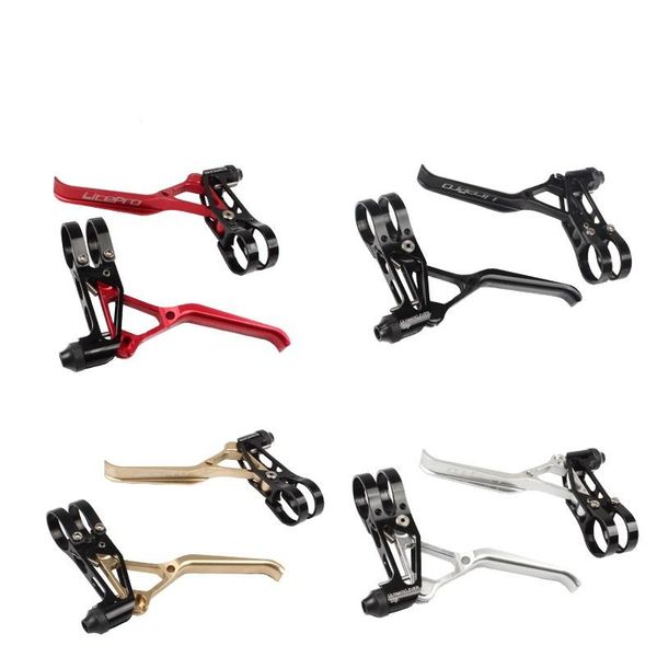

bike brakes litepro road brake levers al 7075cnc foldable bicycle handle bmx
