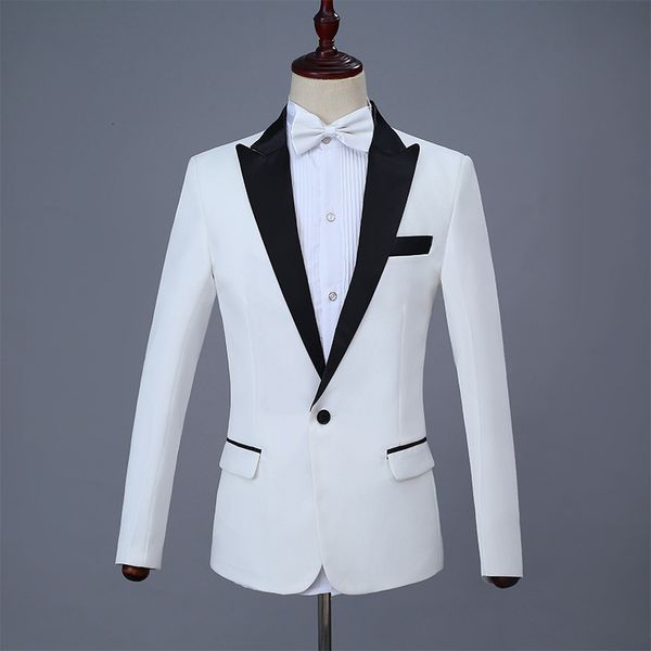 

suit casual men's suits fine fit 3 piece prom tuxedo shawl double lapel breasted blazer vest engaged pants wedding party 2021, White;black