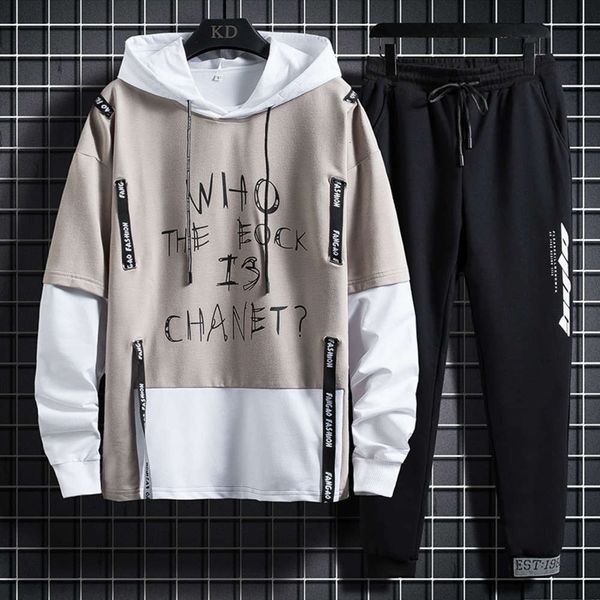 

men's hoodies & sweatshirts jackets 2021 spring sweater korean fashion personality coat loose woolen clothes 33q b5q7, Black
