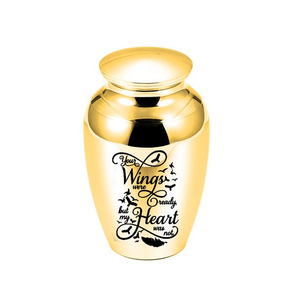 

small keepsake pendant urns for human pet ashes mini cremation urn memorial ash holder with black package bag, Silver