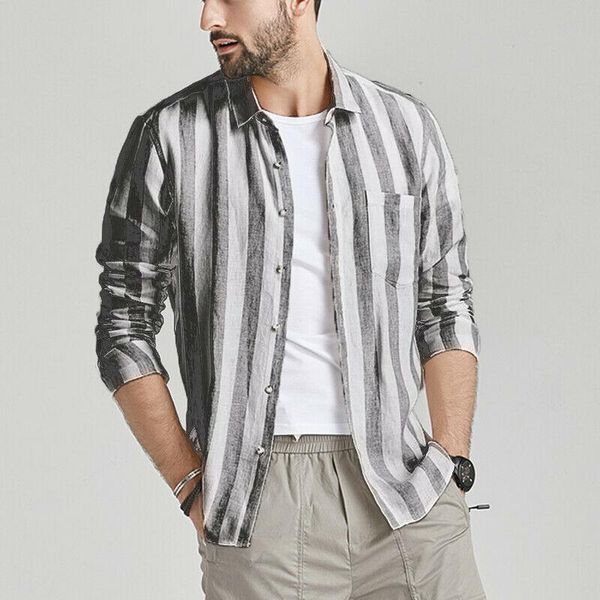 

men's short sleeve v-neck striped button up shirt summer casual blouse tee shirts, White;black