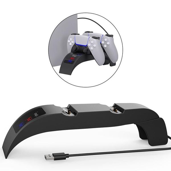 

game controllers & joysticks dual fast charging for ps5 wireless controller dock station joystick gamepads