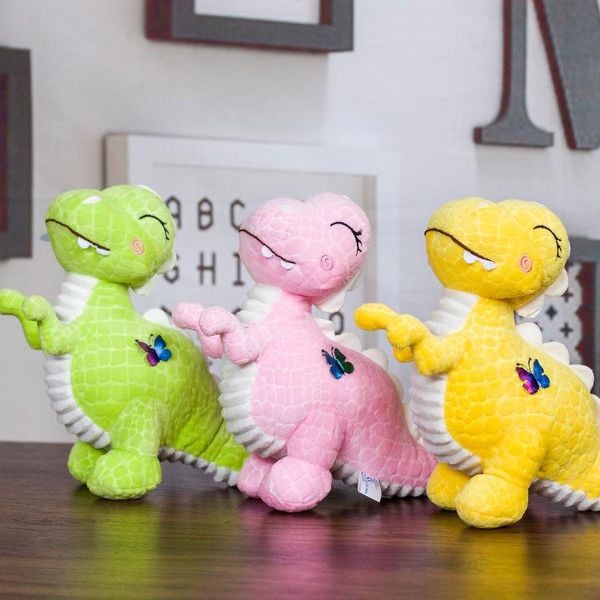 

anime animal dinosaur plush student key chains fashion lovers backpack accessories keyring cute men and women gift keychain keychains, Silver