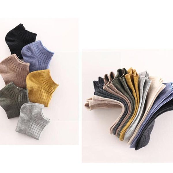 

socks & hosiery 5 pairs ladies short lightweight sports breathable weave comfortable cotton set ankle plain b8m9, Black;white