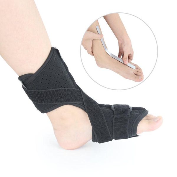 

ankle support arrival foot day and night general care drop correction brace joint fixed orthosis, Blue;black