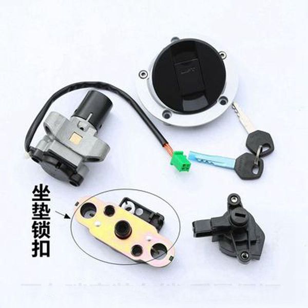 

theft protection motorcycle accessories en125-3/3a/3e/3f/150-a set lock electric door ignition switch fuel tank power