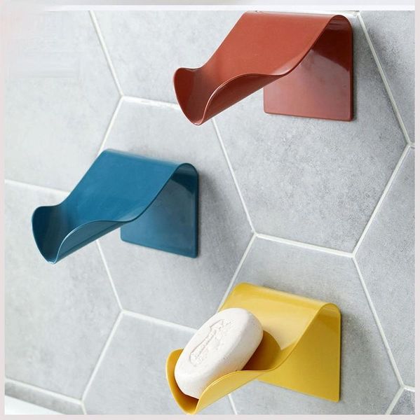 

storage bottles & jars bathroom toilet soap rack box shelf wall-mounted drains water without punching the kitchen