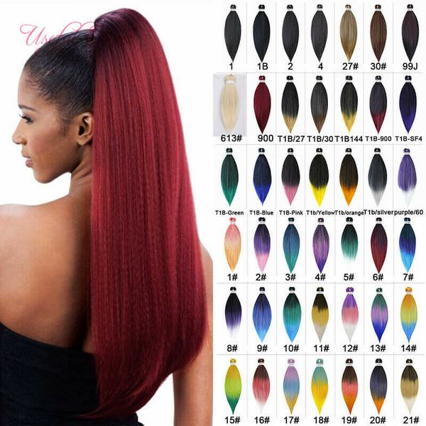 5 pz un lotto per una testa facili trecce capelli 5 pz ombre intrecciare le estensioni dei capelli all'uncinetto 20 pollici sintetico 20 lotti prezzo all'ingrosso