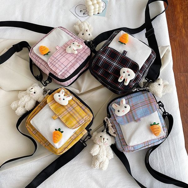 

bag red and net square sweet new female small 2021 fresh plaid one-shoulder messenger sen foreign trade oipkx