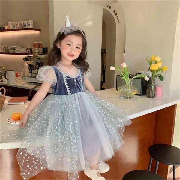 

summer arrival girls fashion princess dress kids party es girl 210528, Red;yellow