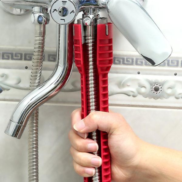 

hand tools 16 in 1 multifunctional water pipe double end repair wrench basin pliers sleeve bathroom faucet sink plumbers maintenance