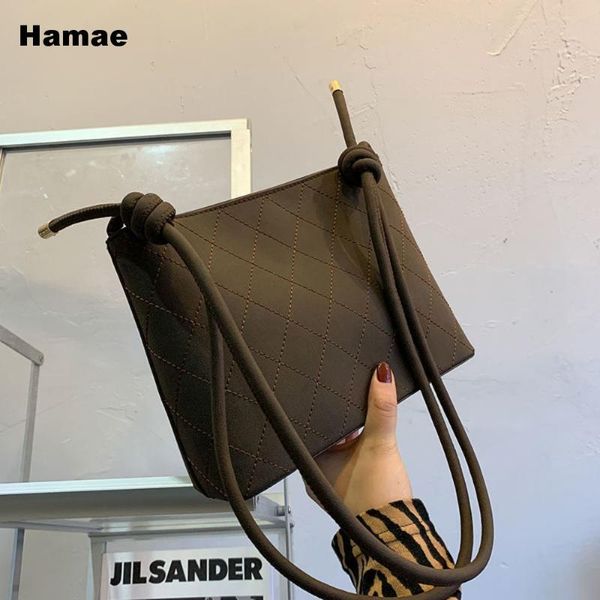 

shoulder bags 2021 fashion women solid color luxury frosted vintage pu crossbody bag large capacity trend designer handbags
