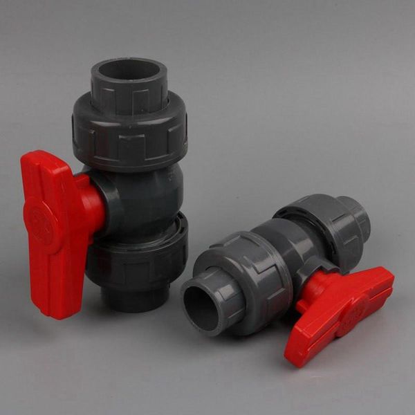 

50mm to pvc ball valve union joint slip shut pipe fittings plumbing for outside diameter's water watering equipments
