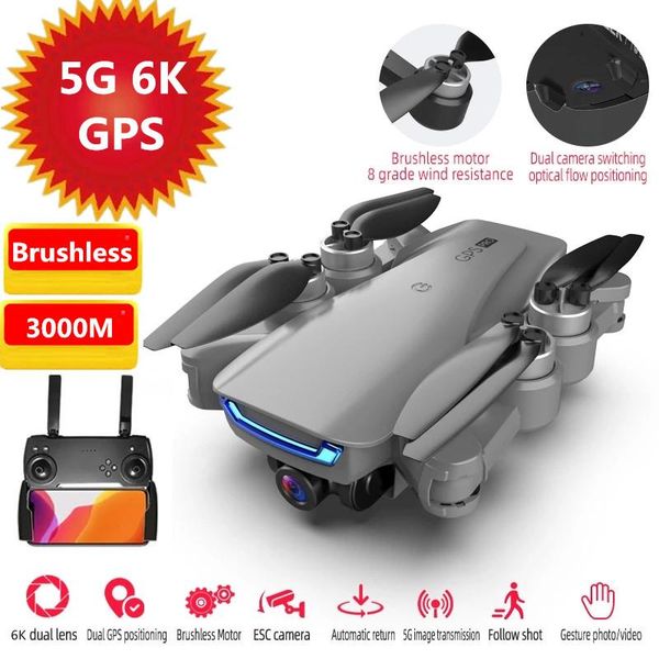 

camera gps position optical flow smart follow 30mins flying quadcopter brushless 3000m aircraft vs sg906 pro gd91 f8 drones