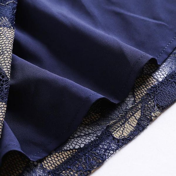 

2021new arrived fashion womens dress summer style light mature lace embroidery flower fat, Black;gray