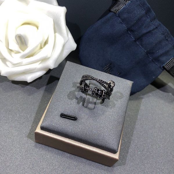 

special offer 70% off family color transfer bead ring couple rose black pair ring gift 2021 new fashion temperament, Golden;silver
